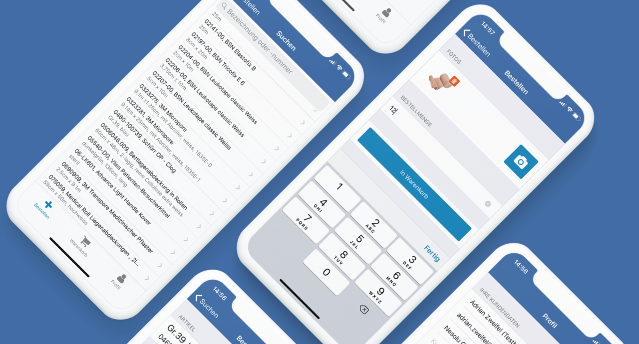 Swiss Med Supply iOS Mobile App